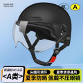 Electric Bike Helmet for Men and Women, Summer Sun Protection Electric Bike Cap 3C Certified Lightweight Half Helmet Factory Direct Supply in Stock. 