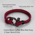 Stainless Men Band Horseshoe Buckle Stainless Steel Jewelry Bracelet. 