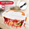 2in1 Electric Heated Portable Food Warmer Lunch Box Electric Tiffin Box For Office School Outdoor E Lunch Box - Multi Color. 