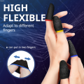 Uonevic Touch screen finger glove cover sweat and anti slip touch play touch screen Profesional finger BG mobile phone game tip gloves PUcs game finger 20/40p. 