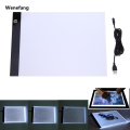Wenefang New Graphics Tablet A4 LED Drawing Tablet Thin Art Stencil Drawing Board Light Box Tracing Table Pad Three-level Dropshipping. 
