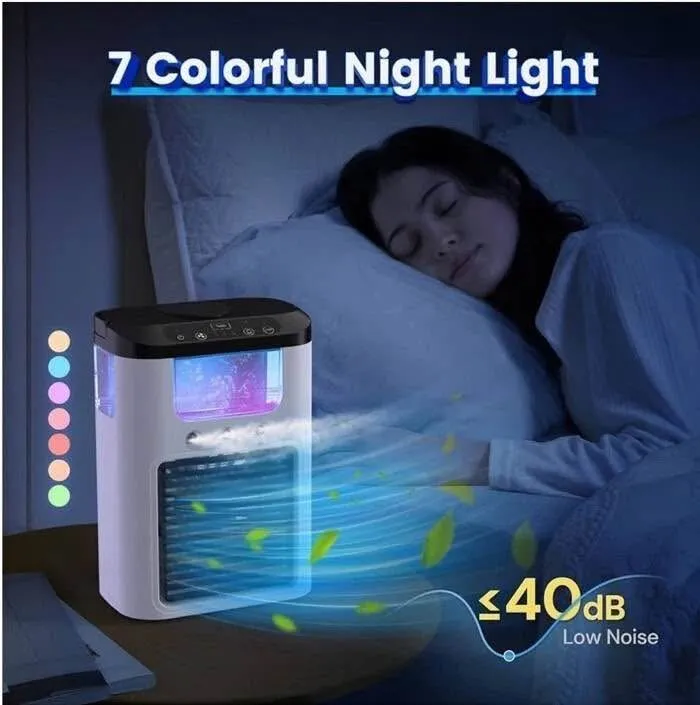 Portable%20Mini%20Air%20Cooler%20Fan/%20Humidifier%20with%20USB%20charger%20%7C%20Battery%201200%20mAh%20Air%20Cooler%20%7C%20600%20ml%20Water%20Tank%20%7C%20Evaporative%20Cooling%20Humidification%20%7C%203%20Modes%20%7C%207%20Colours%20Wireless%20Light%20for%20Home,%20Office%20%7C%20Desktop%20Fan%20-%20Image%203