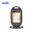 Glen Electric Halogen Room Heater with 3 Heat Settings Grey - HA7017. 