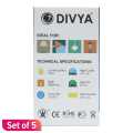 Divya LED Bulb 13 Watt E27 White Light Set Of 5. 