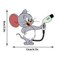 Funny Car Stickers High Gas Consumption Decal Fuel Gage Empty Stickers Personalized And Creative Fuel Cap Sticker. 