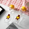 with Cap Mustard Bear Shape Ketchup Restaurant Gravy Home Supplies Home Condiment Sauce Container Squeeze Bottle Storage Bottle Oil Dispenser. 