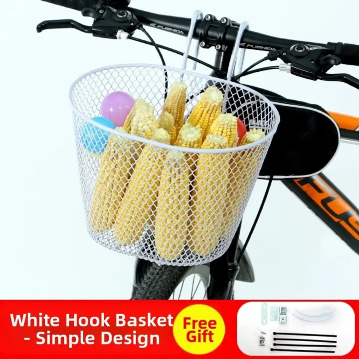 New%20Easy%20To%20Install%20Portable%20Hanging%20Basket%20Iron%20Free%20Installation%20Large%20Cart%20Basket%20Durable%20Adjustable%20Bike%20Rear%20Mesh%20Basket%20-%20Image%204