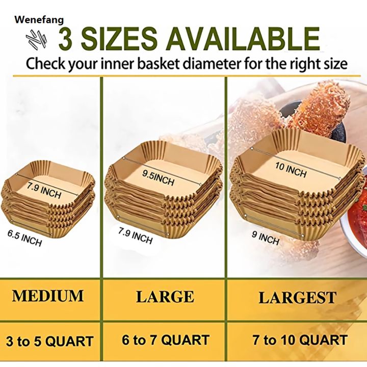 Wenefang%20100PCS%20Large%20Air%20Fryer%20Disposable%20Paper%20Liner%20Square%2023cm%20Non-stick%20Luxury%20Airfryer%20Parchment%20Baking%20Paper%20for%20Cooking%20Steaming%20Basket%20-%20Image%206