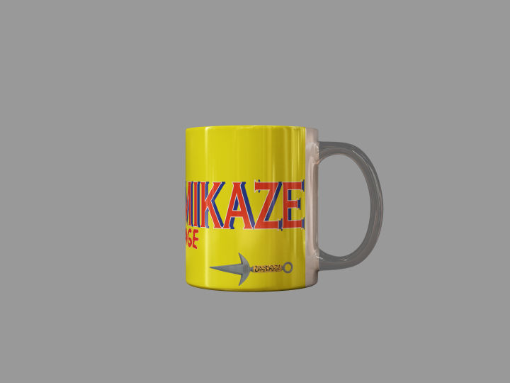 Naruto Minato Namikaze Fourth Hokage Ceramic Coffee Mug – Vibrant Yellow Anime Printed Mug