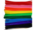 100 pcs pipe cleaner Color Fuzzy Wire for Craft. 