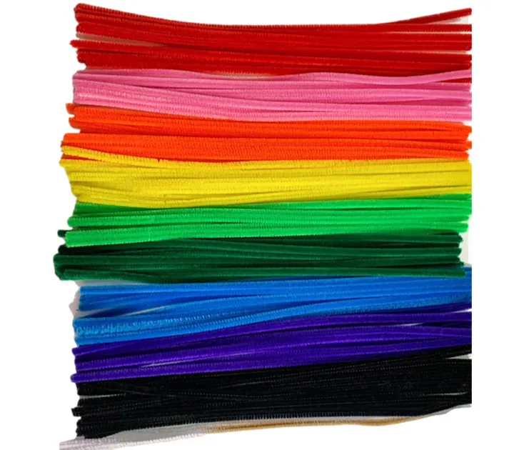 100%20pcs%20pipe%20cleaner%20Color%20Fuzzy%20Wire%20for%20Craft%20-%20Image%204