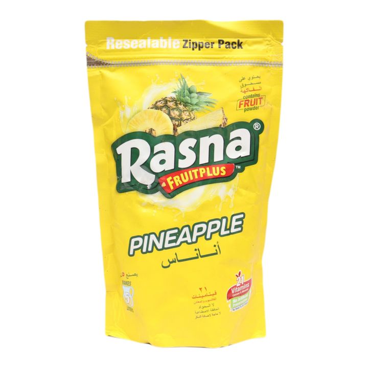 Rasana Fruitplus Pineapple Instant Drink 400G