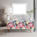 Artsy Home Meili Tropical Floral Birds Pattern Vinyl Wall Sticker Decal 120cm x 40cm for Home Decor. 