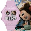 Labubu Peripheral Student Party Watch Giftable Smart Electronic Children's Alarm Clock Watch [Top-notch quality]. 