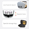 WeihonghunfeiHigh Quality Magnetic Eyeglass Frame for Quest 3 Prescription Lenses Anti Blue Myopia Lens VR Glasses Optics Lens Replacement Accessories. 