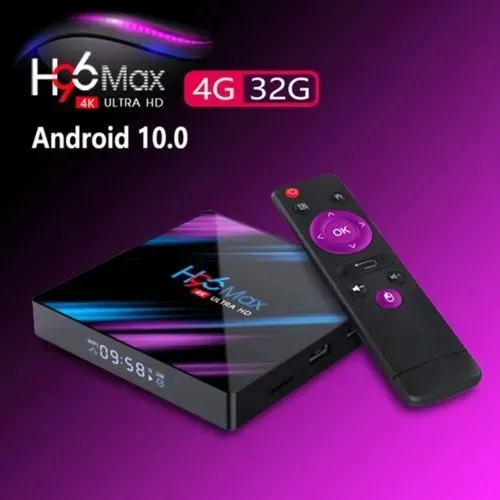 Andriod%20Tv%20Box%20H96%20Max%204k%20Ultra%20Hd%20%20(%204gb%20Ram%2032gb%20Rom)%20-%20Image%203