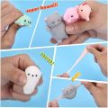 24PCS Mini Kawaii Squishies Mochi Stress Reliever Anxiety Toys Squishy Toy Party Favors for Kids Basket Fillers with Storage Box. 
