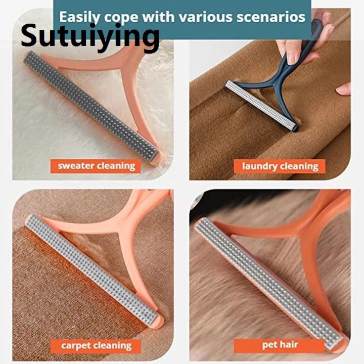 Sutuiying%20transparent%20bag%20Silicone%20Double%20Sided%20Pet%20Hair%20Remover%20Lint%20Remover%20Clean%20Tool%20Shaver%20Sweater%20Cleaner%20Fabric%20Shaver%20Scraper%20for%20Clothes%20Carpet%20-%20Image%204