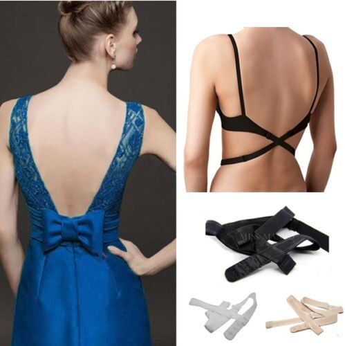 Low Back Bra Extender 3 Hook Bra Converter Strap for Women
