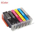 1Set PGI-750 751 Refillable Ink Cartridge for CANON PIXMA MG5470 MG5670 MG6470 MG6670 MX727 MX927 Ip7270 IX6770 MG5570 IX6870. 