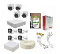 Hikvision 8 Channel Normal AHD Hybrid Light CCTV Package With 1 TB Hard DisK. 