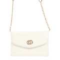 White Color  Crossbody/Shoulder Bag With Chain For Women. 