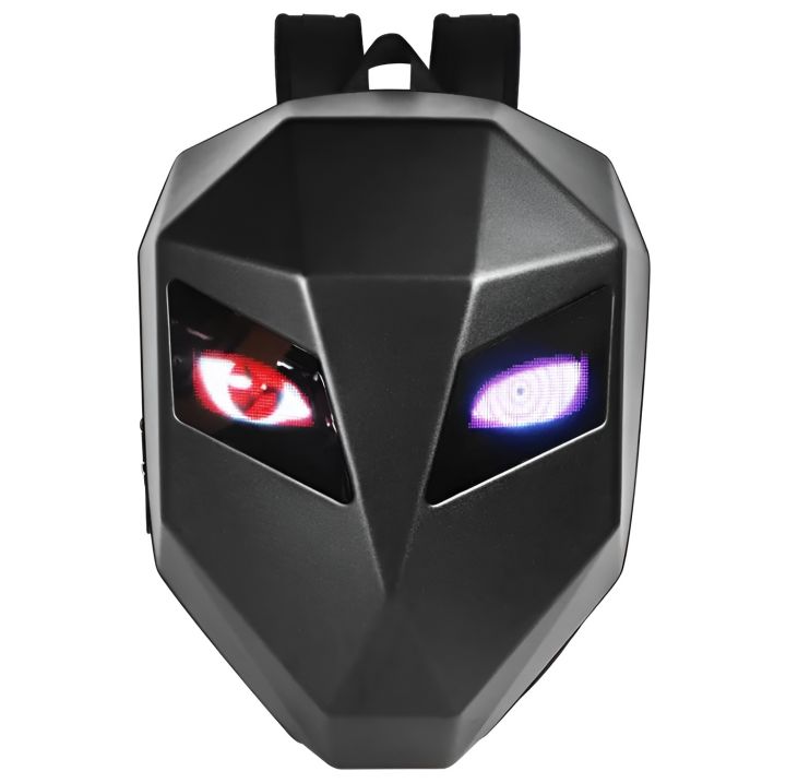 Led%20Eye%20Backpack%2025%20L%20Laptop%20Backpack%20For%20Motorcycle%20Diy%20Programmable%20Color%20Screen%20Travel%20Bag%20(Black)%20-%20Image%202