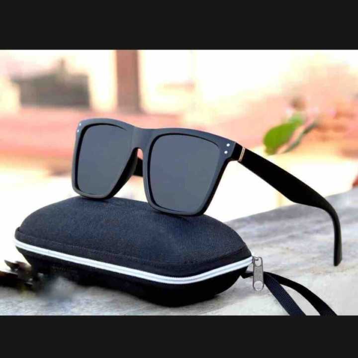 Mens square black sunglasses hotsell