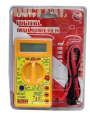 DT830D Unity Digital Multimeter Multitester LCD Display - Yellow. 