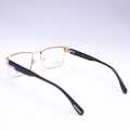 Golden Rectangular NISU Unisex Changeable Glasses. 