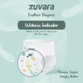 Zuvara Feather Diaper Pants - M (Pack Of 40*4) + 2 Baby Water Wipes. 