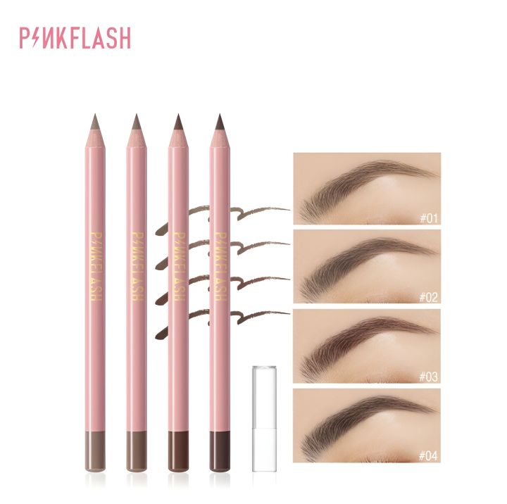 Pinkflash PF-E02 Long Lasting Waterproof Durable Soft Eyebrow Pencil by Celestia Skin (SHADES AVAILABLE)