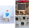 1 Pcs 6 Inch Mini Pine Wood Easel / Easels Small Wooden Display Stand. 