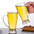 Yujing Beer Glass Mug YJZB 5819-2 Transparent 400 ml. 
