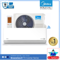 Midea Breezeless E series 1.5 ton T3 Inverter Wall Mounted Air Conditioner. 