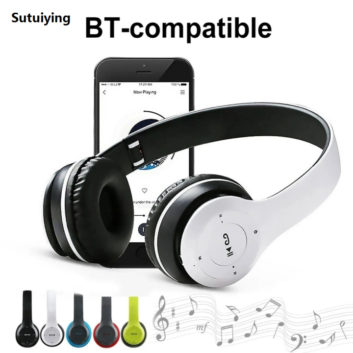 Sutuiying%20P47%20Wireless%20Bluetooth%20Headphone%20With%20Microphone%20Foldable%20Headsets%20Hot%20Selling%20Bass%20HiFi%20Sound%20Music%20Stereo%20Earphone%20For%20Smartphones%20TV%20Game%20-%20Image%202