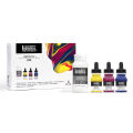 Liquitex Professional Acrylic Ink Explore Primary Colours. 