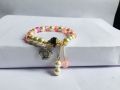Colorful Elegant Glass Beads Bracelet For Women. 