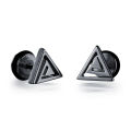 mens 925 boys hikaw allergic cool mens pierced titanium qingwen men's steel triangle screws men's suit stainless steel earrings low iareng men's kpop round dried silver earrings specials. 