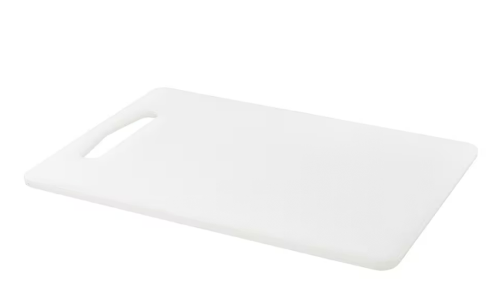 White Plastic Cutting Board