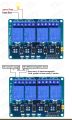 Relay Module 1/2/4 Channel 5V 10 A. 
