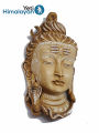 White Color Shiva ji, Lord Shiva Face Wall Hanging Resin Statue Nepal, Nepali Antiques by Himalayan Yeti Store. 