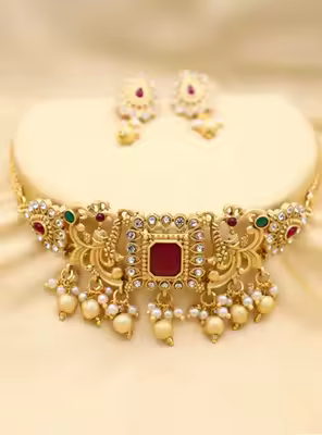 Alloy Multicolor Jewel Set