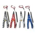 New 7.3 Inch Lure Pliers Aluminum Alloy Side Cutters Fish Controller with Lock Sea Fishing Top Ring Control Pliers. 