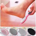 Foot Nail Scrubber Emery File -4 In 1 Pedicure Brush Set - Cleanse Scrub Buff Foot Scrubber Nail Emery File. 
