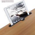 Portable Laptop Table: Foldable Food Tray Desk for Bed, with Legs and iPad Slot - Ideal for Eating, Working, and Studying on Couch, Sofa, or Floor. 