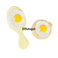 Difutagui Student: Applicable, comb, massage, comb, air cushion, airbag shape, Profesional small cartoon, mini cute, cheese comb, personal care, hairstyling. 