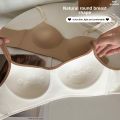 Bizzy MOYISU Naked Feeling Small Cup Without Trace Clothes Women Small Chest Gathered W Support Anti-sag Without Steel Ring New Women. 