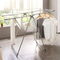 Stainless Steel Clothes Drying Rack, Foldable Y-Drying Rack for Easy Storage, Metal, Rust-Proof for Indoor and Outdoor Use, Solid and Stable. 