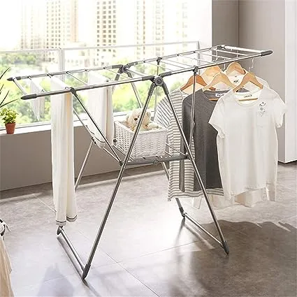 Stainless%20Steel%20Clothes%20Drying%20Rack,%20Foldable%20Y-Drying%20Rack%20for%20Easy%20Storage,%20Metal,%20Rust-Proof%20for%20Indoor%20and%20Outdoor%20Use,%20Solid%20and%20Stable%20-%20Image%203